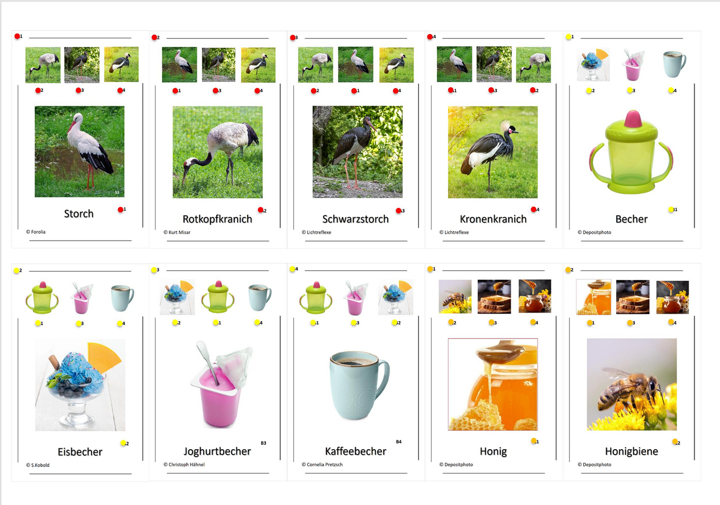 Laut-Quartett – Laut /ch1/ | Lernspiel mit 32 Karten aus stabilem 250g Papier (90 × 57 mm)