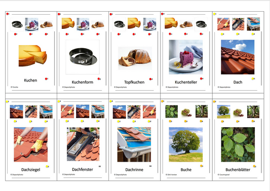 Laut-Quartett – Laut /ch2/ | Lernspiel mit 32 Karten aus stabilem 250g Papier (90 × 57 mm)