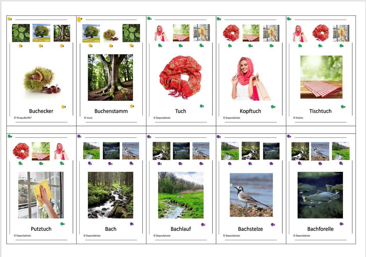 Laut-Quartett – Laut /ch2/ | Lernspiel mit 32 Karten aus stabilem 250g Papier (90 × 57 mm)