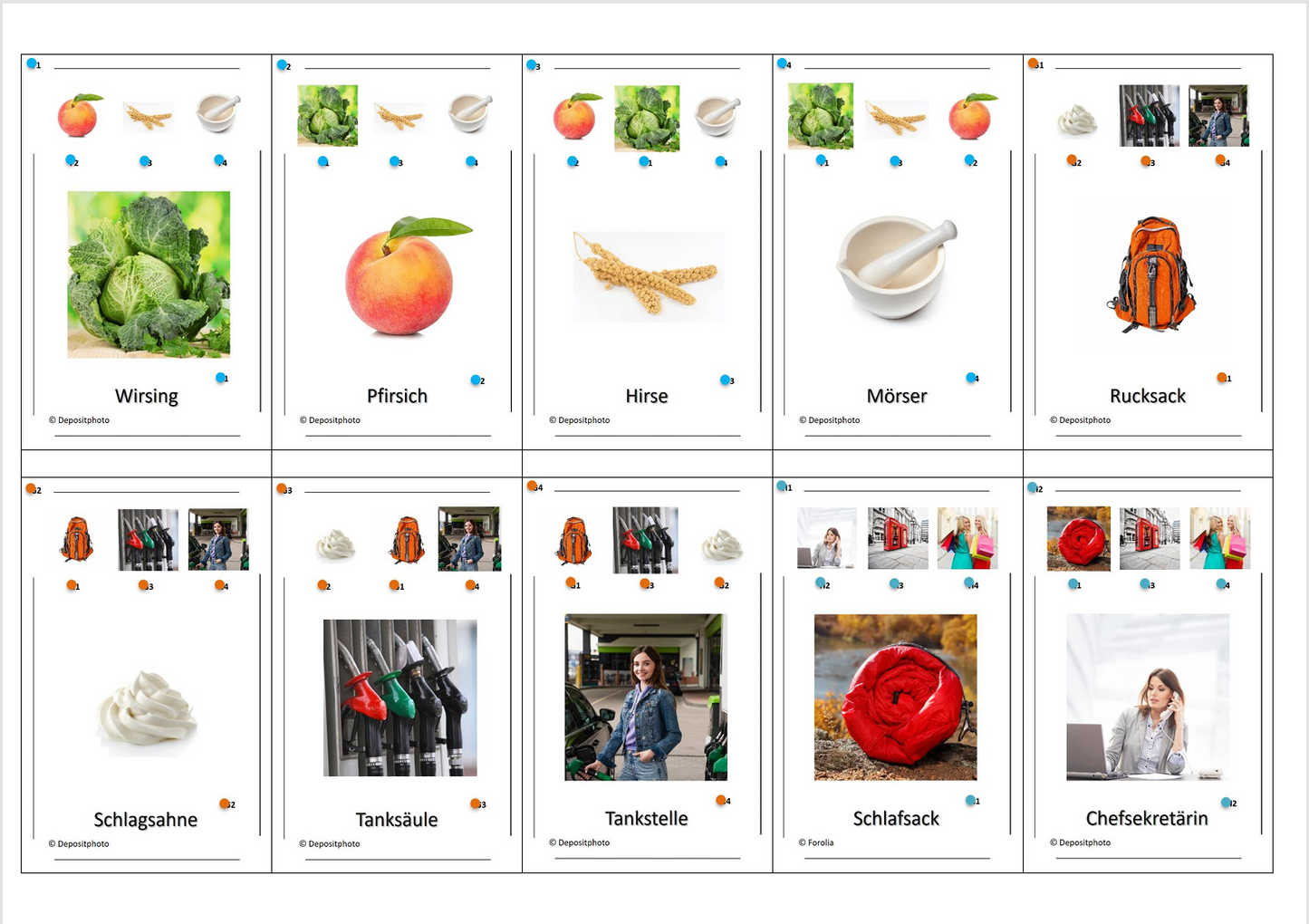 Laut-Quartett – Laut /z(s)/ | Lernspiel mit 32 Karten aus stabilem 250g Papier (90 × 57 mm)