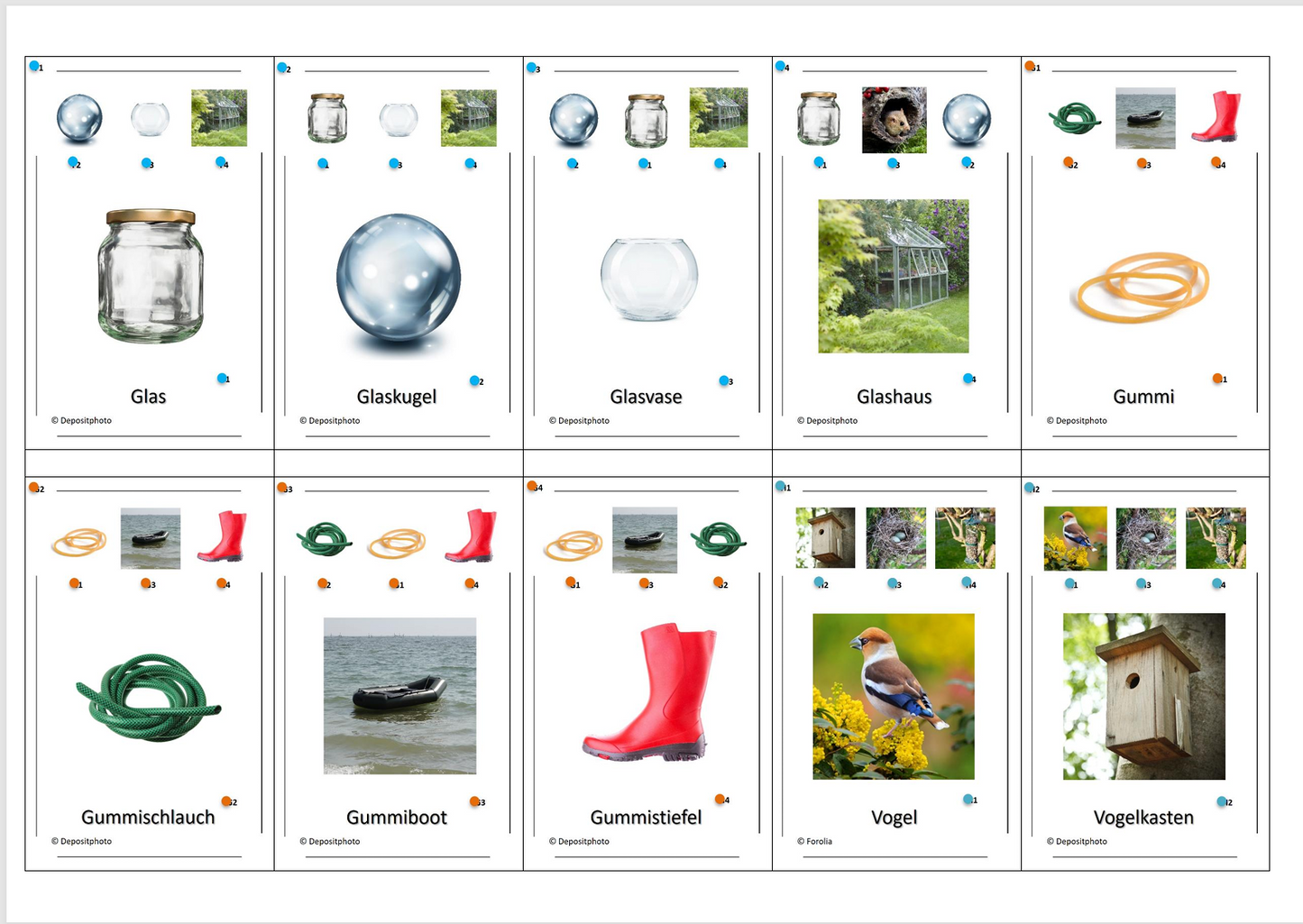 Laut-Quartett – Laut /g/ | Lernspiel mit 32 Karten aus stabilem 250g Papier (90 × 57 mm)