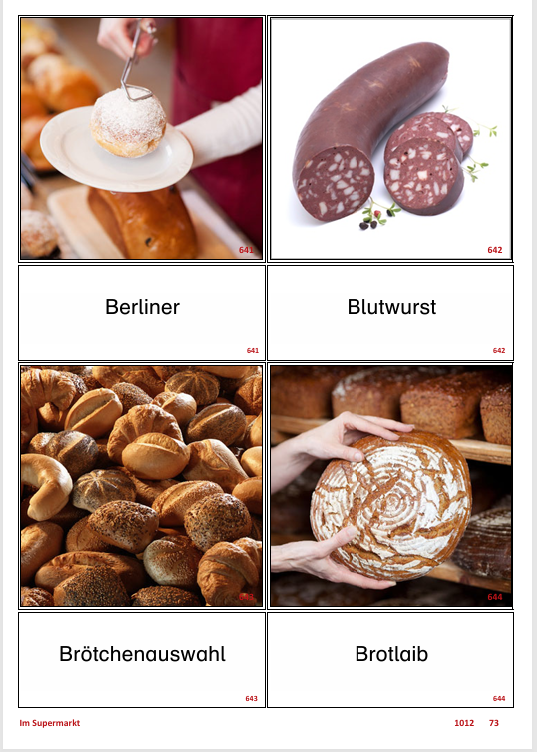 ATLANTIS – [Im Supermarkt] | Sprachförderung & Aphasietraining mit 44 Karten