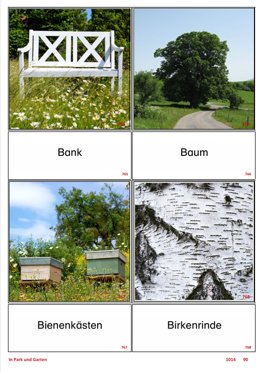 ATLANTIS – [In Park und Garten] | Sprachförderung & Aphasietraining mit 60 Karten