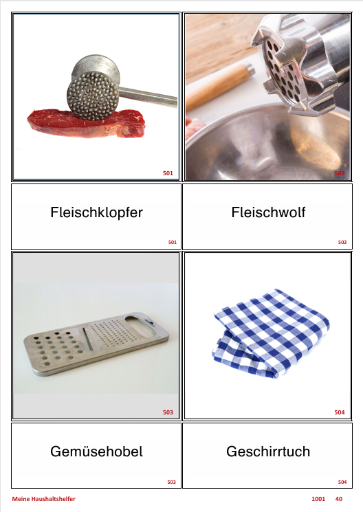 ATLANTIS – [Meine Haushaltshelfer] | Sprachförderung & Aphasietraining mit 70 Karten