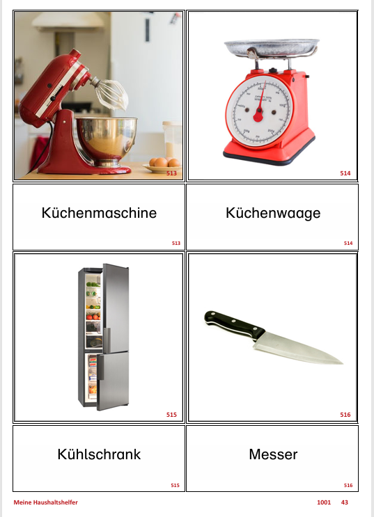 ATLANTIS – [Meine Haushaltshelfer] | Sprachförderung & Aphasietraining mit 70 Karten