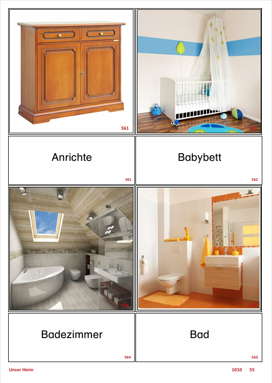 ATLANTIS – [Unser Heim] | Sprachförderung & Aphasietraining mit 48 Karten