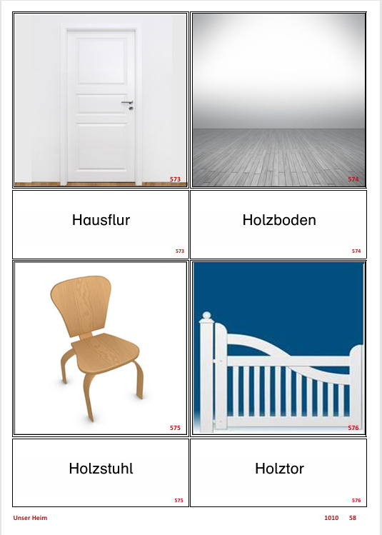 ATLANTIS – [Unser Heim] | Sprachförderung & Aphasietraining mit 48 Karten