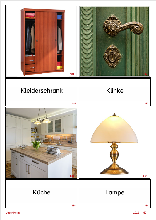 ATLANTIS – [Unser Heim] | Sprachförderung & Aphasietraining mit 48 Karten