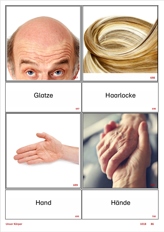 ATLANTIS – [Unser Körper] | Sprachförderung & Aphasietraining mit 24 Karten