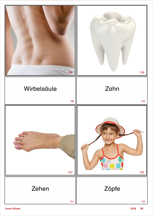 ATLANTIS – [Unser Körper] | Sprachförderung & Aphasietraining mit 24 Karten