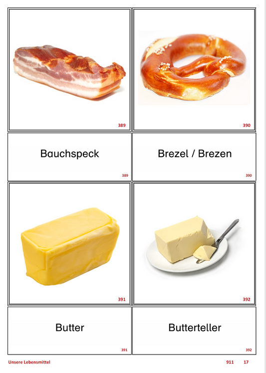 ATLANTIS – [Unsere Lebensmittel] | Sprachförderung & Aphasietraining mit 59 Karten