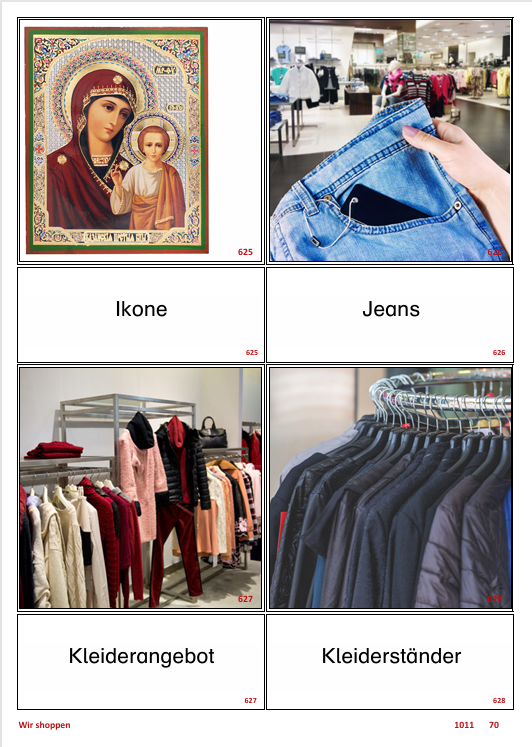 ATLANTIS – [Wir shoppen] | Sprachförderung & Aphasietraining mit 24 Karten