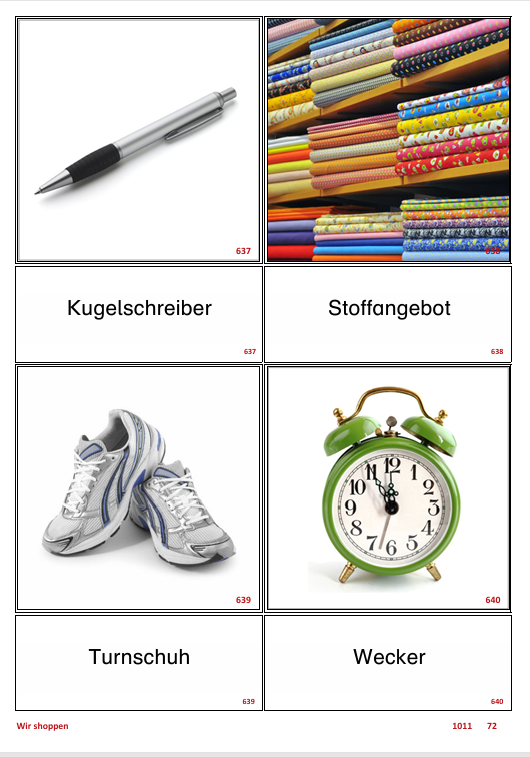 ATLANTIS – [Wir shoppen] | Sprachförderung & Aphasietraining mit 24 Karten