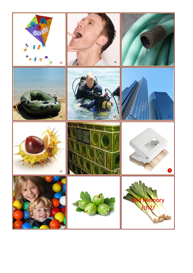 Laut-Bild-Memory – Laut CH2 | Sprachförderung & Aphasie-Training mit 23 Bildpaare