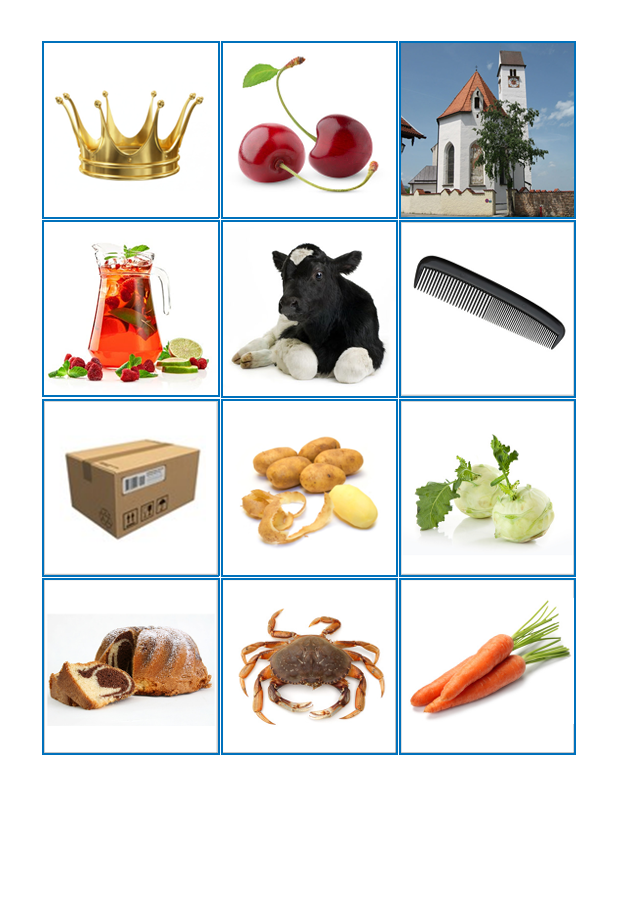 Laut-Bild-Memory – Laut K | Sprachförderung & Aphasie-Training mit 23 Bildpaare