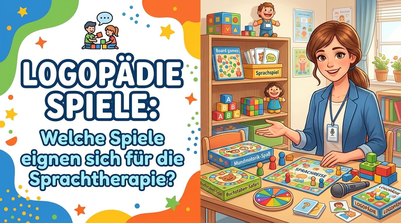 Logopädie Spiele: Welche Spiele eignen sich für die Sprachtherapie?